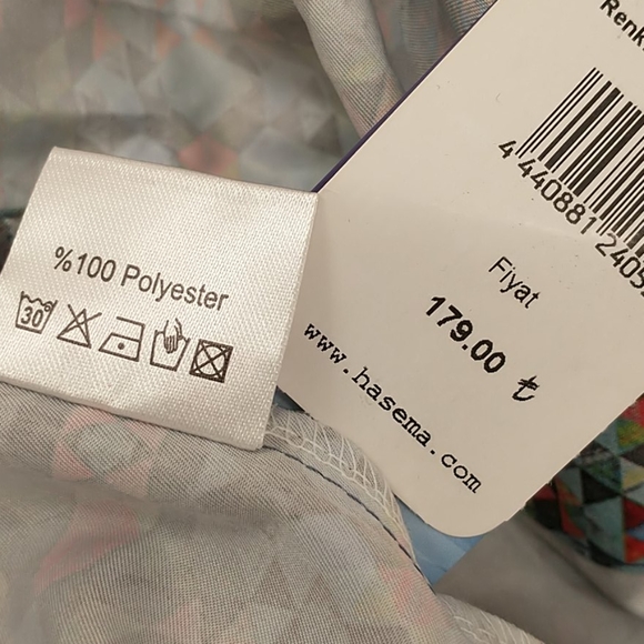 Swim Robe Hasema Modest Quick Dry Long Cover up XL Unworn NWT Excellent Condtion - Picture 11 of 12